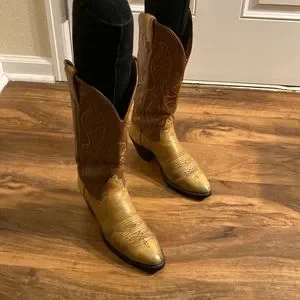 Hondo Boots ブラック ヴィンテージ　ウエスタンブーツ　/P3092 Hondo Boots ブラック ヴィンテージ ウエスタンブーツ /P3092